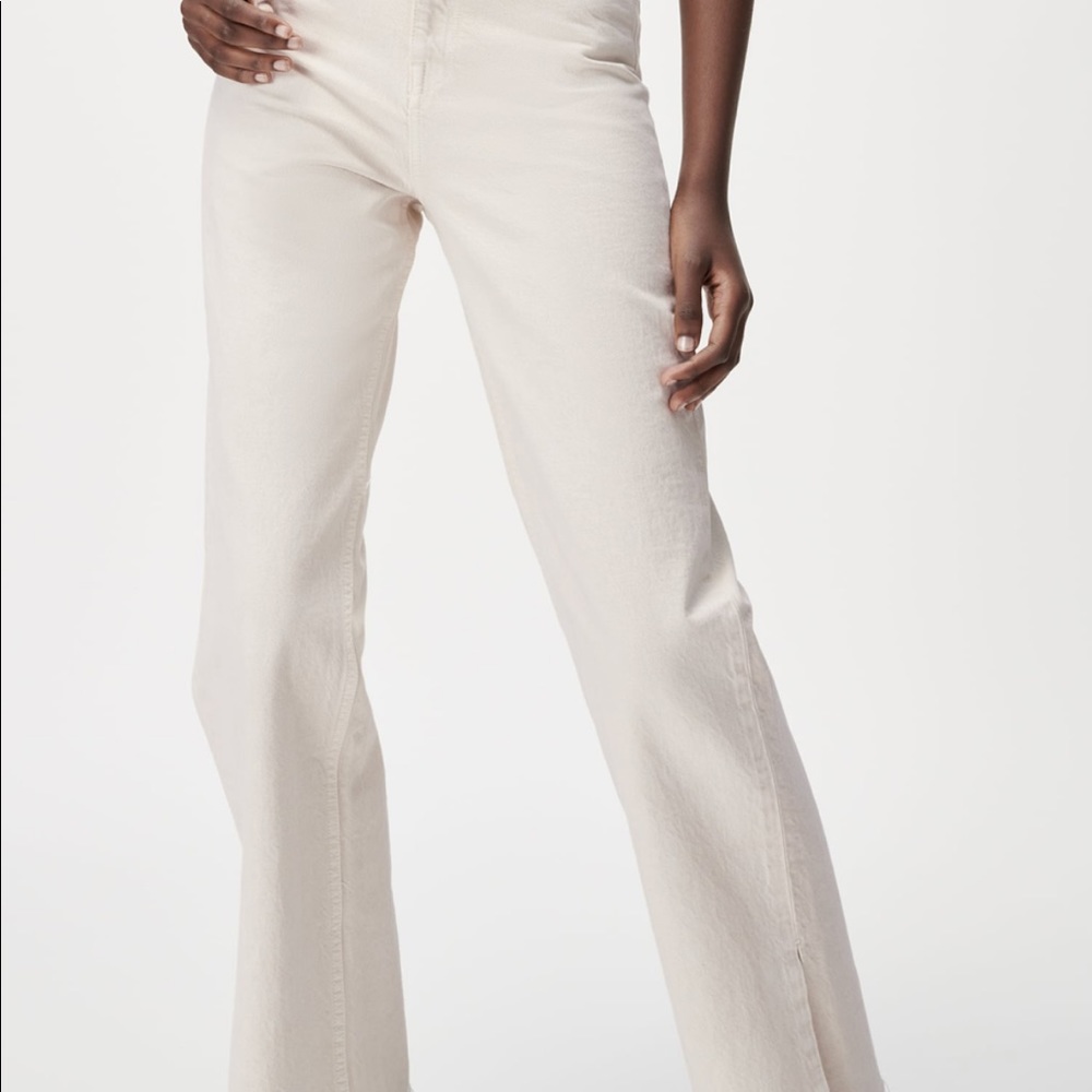 Zara Cream Women Jeans